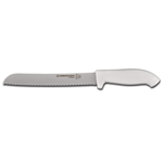 Dexter-Russell Sofgrip White 8" Scalloped Bread Knife 
