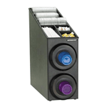 Dispense-Rite SLR-SL-2BT Countertop 2-Cup Dispensing Combination Cabinet