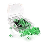 Edible Emerald Diamond Studs 4mm (65 Pieces)