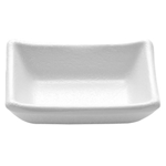 Elite Global Solutions JWT57 Zen 1.7 oz. White Rectangular Kozara Sauce Cup - Case of 6