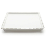 Elite Global Solutions M1010SQ Venetian Display White 10" Square Melamine Tray - Case of 6