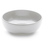 Elite Global Solutions M9R3NW Foundations Display White 2.25 Qt. Round Ring Bowl - Case of 6
