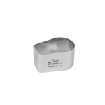 Fat Daddio's Stainless Steel Arch Cake Ring, 2-1/2" x 1-3/4" x 1-3/8" H