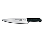Forschner Victorinox Chef's Knife 10" Blade. Black Plastic Handle (40521)