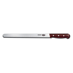 Forschner Victorinox Slicer Granton Edge 12" Narrow Blade. Rosewood Handle (40141)