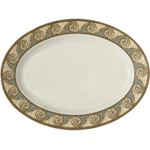 G. E. T. OP-630-MO Melamine Platter, Oval, Mosaic Pattern - 30" x 20.25"