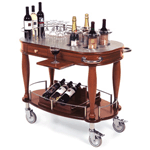 Geneva 70038 Bordeaux Wine Cart
