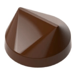 Greyas Polycarbonate Chocolate Mold, Round Praline, 24 Cavities