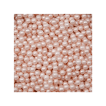 Ivory Pink Sugar Pearls Decoration Balls, 10mm - 16 oz.