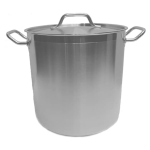 Johnson Rose 47802 Stainless Steel Stock Pot with Cover, 80 Qt.