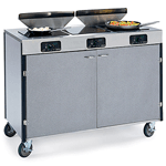 Lakeside 2085 Creation Express Mobile Induction Cooking Station - 3 Stove 