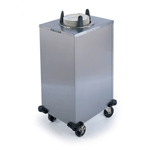 Lakeside LA5100 Mobile Unheated Enclosed-Cabinet Dish Dispenser - Round, Plate Size: Up to 5"