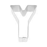 Letter 'Y' Cookie Cutter, 2-1/4" x 3"