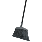 Libman Commercial 1115 Black Angle Broom, Extra Wide Angle, 15