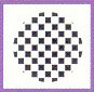 Checkerboard Plastic Decorating Cake Stencil