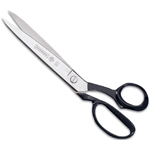 Mundial Stay-Set Tailor Shears / Bent Trimmers, Knife Edge, 12