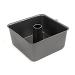 Non-Stick Square Angel Food Cake Pan with Removable Bottom, 7-1/2" x 3-1/2" High