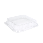 Novacart 4" x 4" Plastic Dome Cover for Baking Mold 4X4, Case of 560