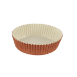 Novacart Optima Round Disposable Baking Mold, 3 1/2" Bottom Diameter x 1-1/4" High, Pack of 60