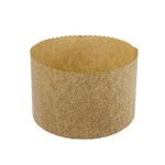 Novacart Panettone Disposable Paper Baking Mold, 6-5/8" Diameter x 4-1/4" High, Pack of 12