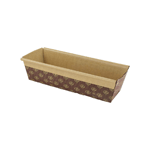 Novacart Paper Disposable Loaf Baking Mold 9" x 2-7/8" 2.5" High - Case of 480