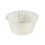Novacart PBA65 Silicone Treated White Paper Muffin Cup 2-3/8