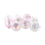 O'Creme Clear, White, and Pink Cake Balls, 1.6