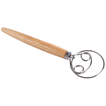 O'Creme Danish Whisk with Two Eyes, 13"