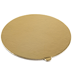 O'Creme Gold Round Mini Board with Tab, 2.75
