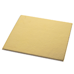 O'Creme Gold Square Mini Board, 4" - Pack of 100
