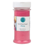 O'Creme Pink Sanding Sugar, 10.5 oz.