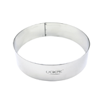 O'Creme Stainless Steel Round Cake Ring, 10" x 2 " High