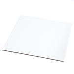O'Creme White Square Mini Board, 2.75