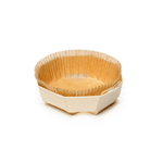 Panibois Bakeable Wooden Octopuce Basket 4" dia. - Case of 400