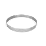 Pavoni "Progetto Crostate" Perforated Stainless Round Tart Ring 8-1/4" (21cm) Dia. x 3/4" (2cm) High