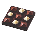 Pavoni Polycarbonate Chocolate Mold, Mini Moulin, 6 Cavities