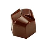 Pavoni Polycarbonate Chocolate Mold: Tangle 26x23mm x 21mm High, 21 Cavities