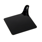 Pavoni Square Black Monoportion Tray, Pack of 50