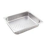 Winco Perforated Steam Pan, Half Size (10-3/8" x 12-3/4") x 2-1/2"