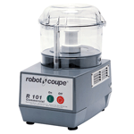 Robot Coupe R101BCLR Food Processor with 2.5 Qt. Clear Polycarbonate Bowl - 3/4 hp