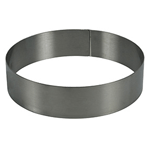Round Cake Ring Stainless Steel, 3