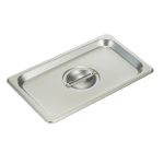 Sapphire Stainless Steel Steam Table Pan Cover, Quarter Size 