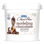 Satin Ice ChocoPan Deep Brown Modeling Chocolate, 10 Lb