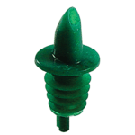 Sparkle Green Drink Pourers, Pack of 12