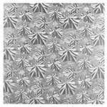 Square Silver Foil Cake Board, 14" x 1/4" Thick, Pack of 12