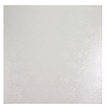Square White Cake Board, 12" x 1/4" Thick, Pack of 12 