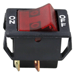 Star MFG OEM # 2E-Z5884 / 2E-Y8785 / Y8785, On/Off Lighted Rocker Switch - 16A/250V, 20A/125V
