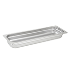 Steam-Table Pan, Stainless, Half Size Long (6" x 20") x 2-1/2"