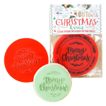 Sweet Stamp Merry Christmas Laurel Frame Outboss Stamp