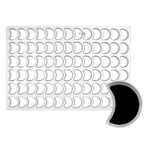 Production Cookie Cutting Sheet, Crescent 1-7/8